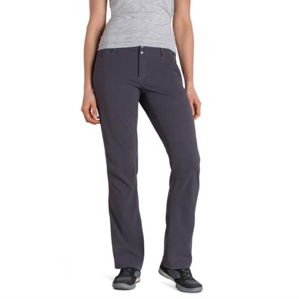 KHUL Women's Strattus Ripstop Pants Black Outdoor Pants size 10R